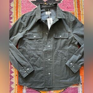 NWT Flint and Tinder Men’s Waxed Trucker Jacket